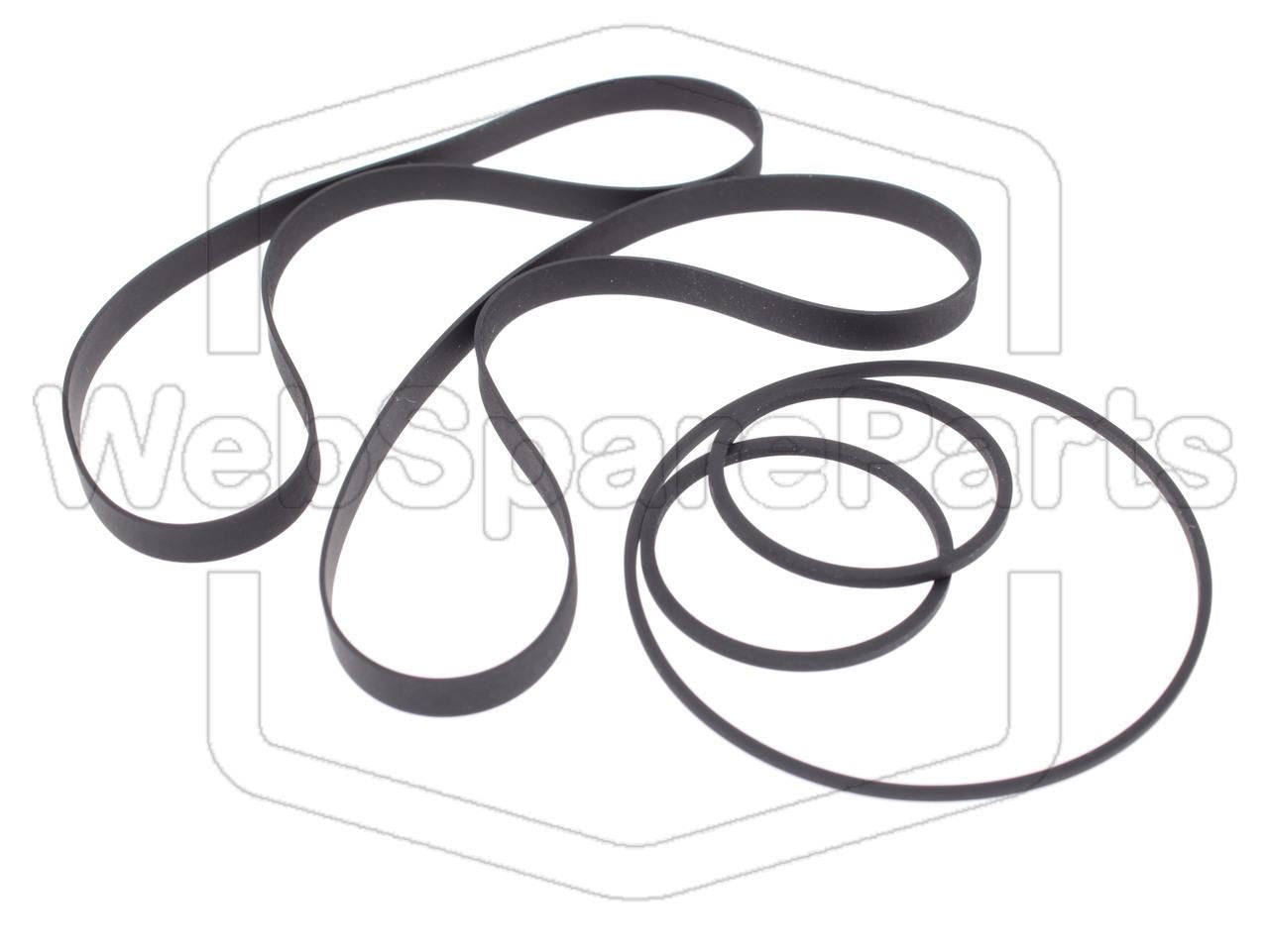 Hihnasarja kasettidekin hihnavetovaraosa Sony TC-WR520