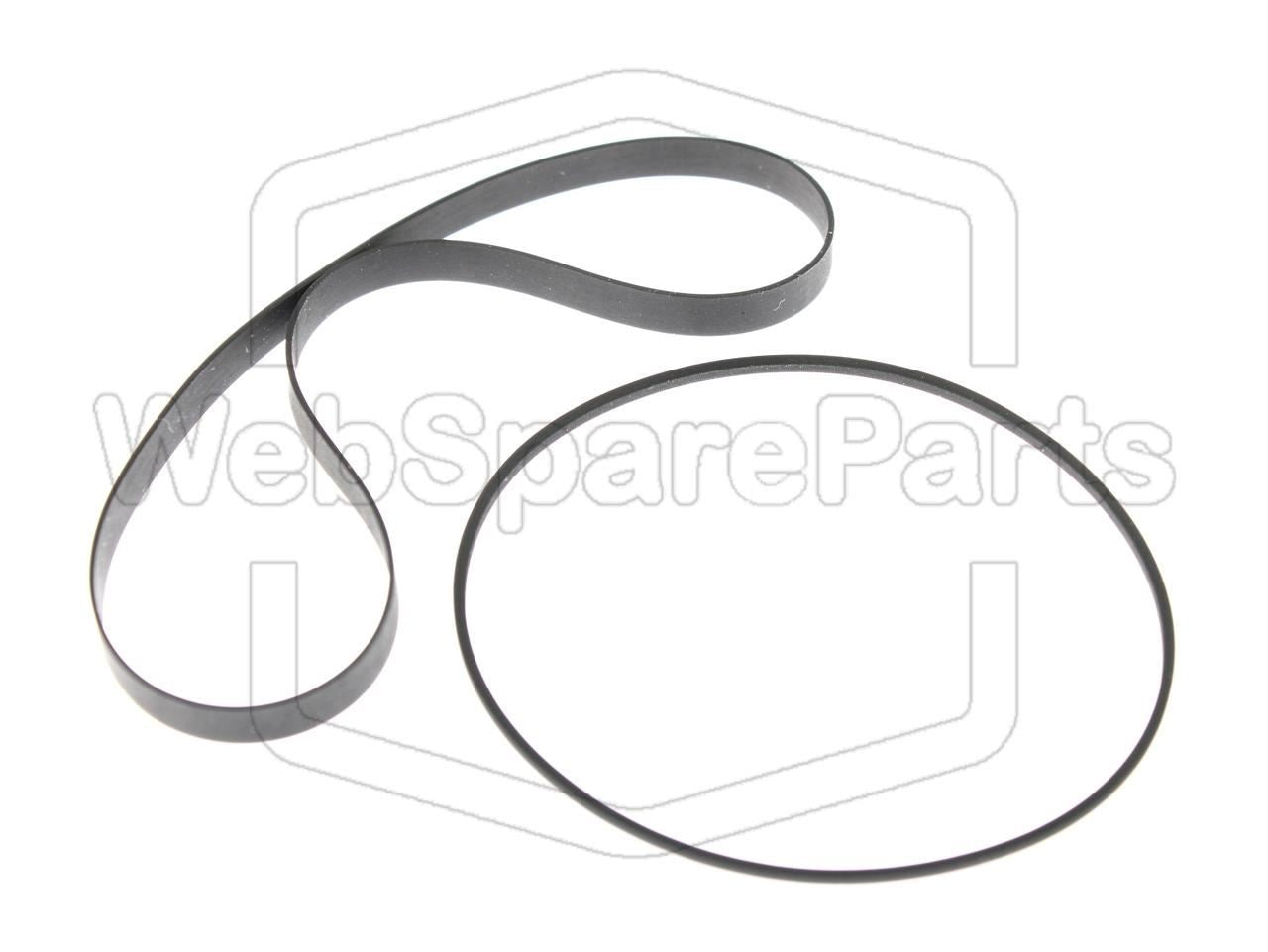 Hihnasarja kasettidekin hihnavetovaraosa Philips FW17