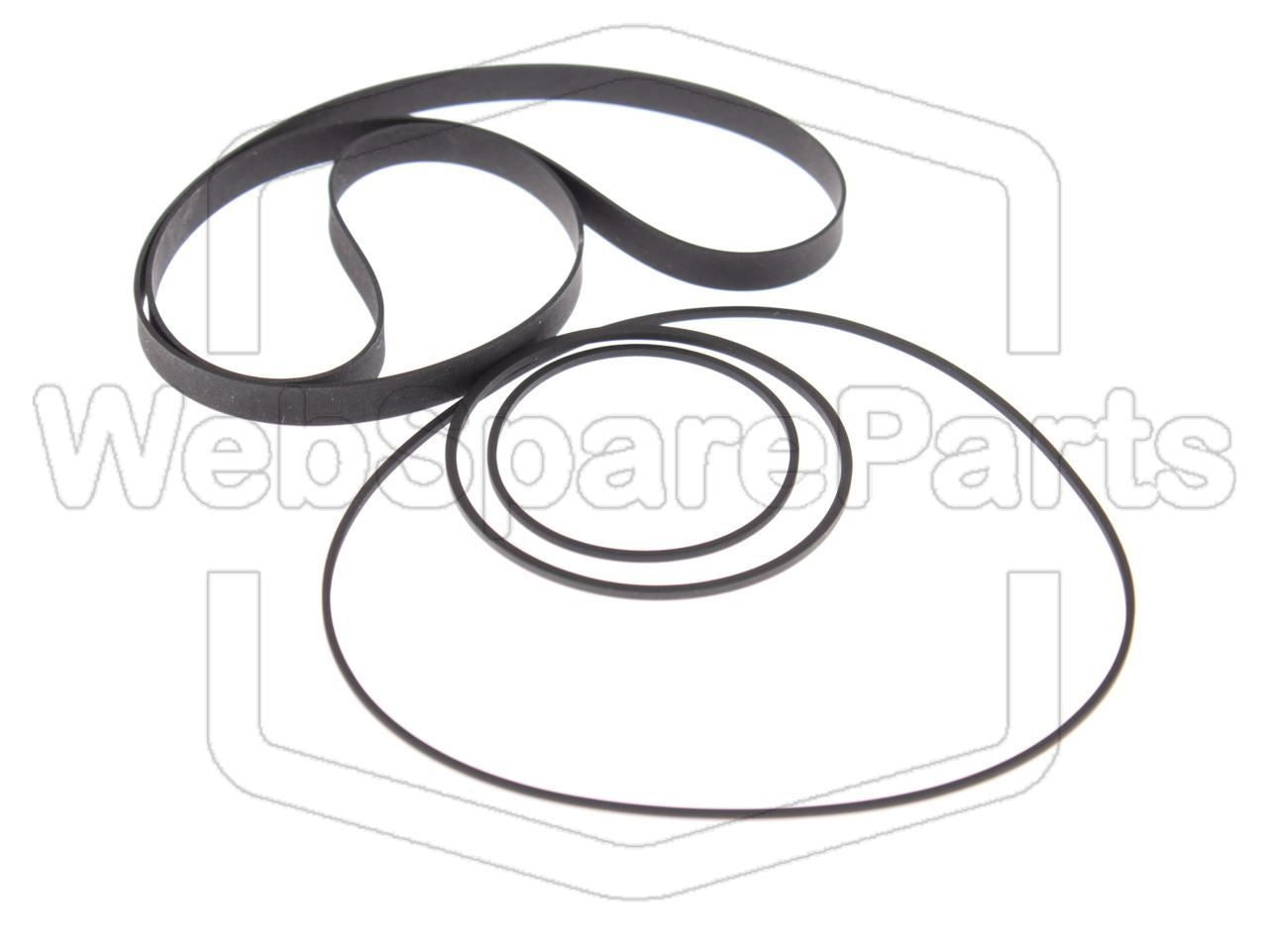 Hihnasarja kasettidekin hihnavetovaraosa Kenwood KX-710