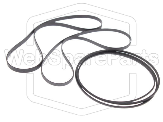 Varaosahihnasarja kaksoiskasettidekin Aiwa AD-WX33