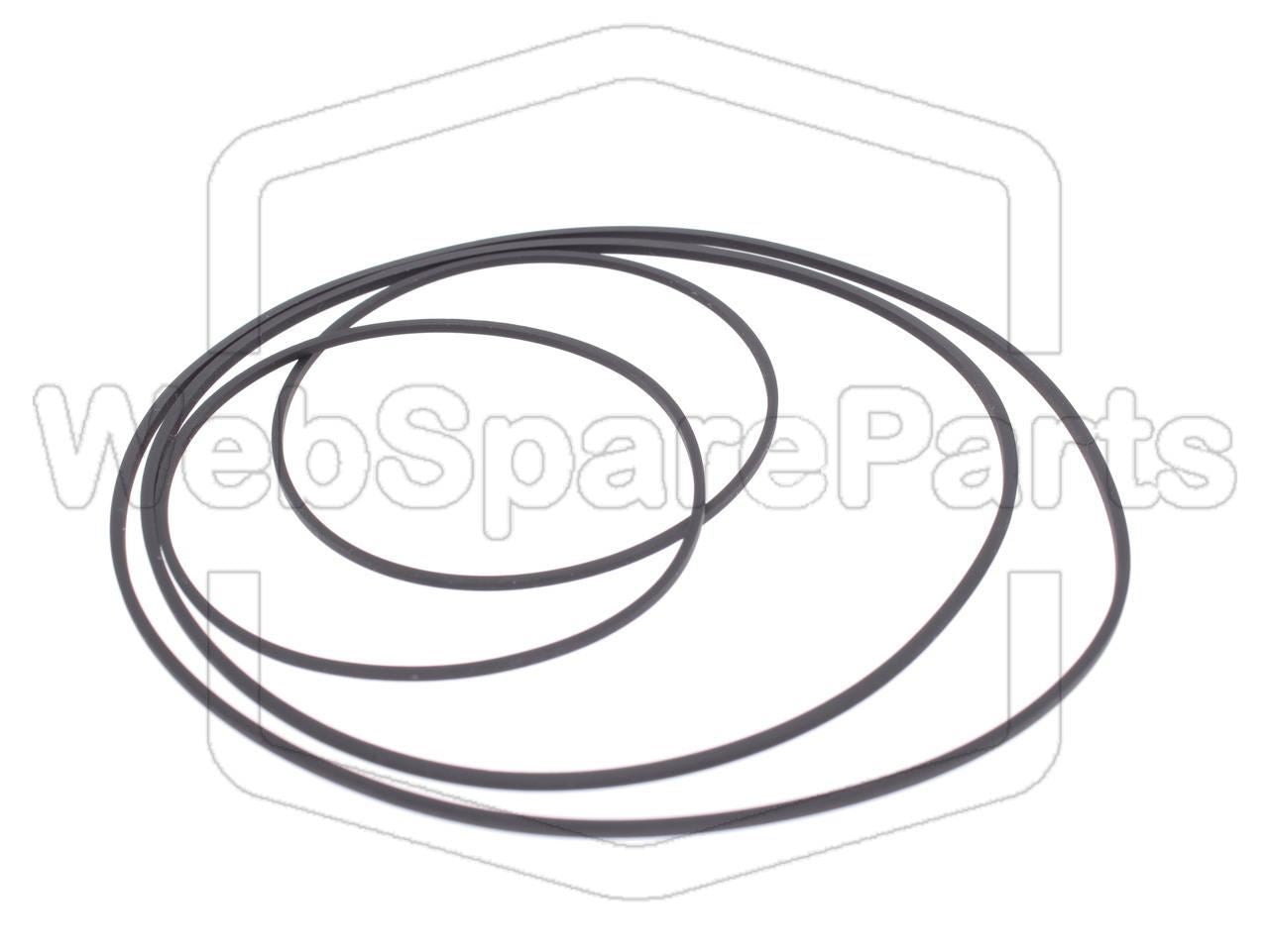 Hihnasarja kasettidekin hihnavetovaraosa Pioneer XR-P560F