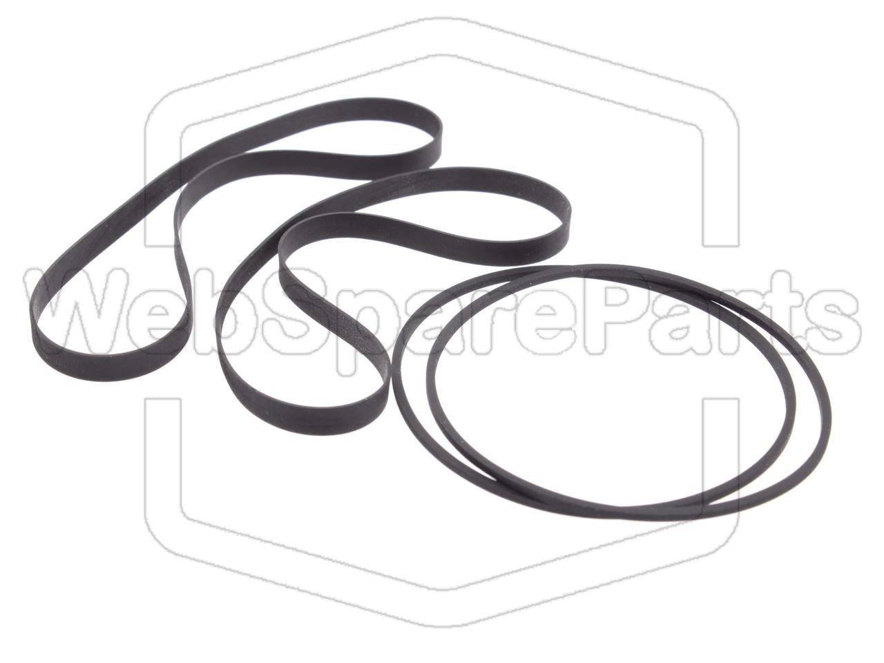 Varaosahihnasarja kaksoiskasettidekin Denon DRW-660