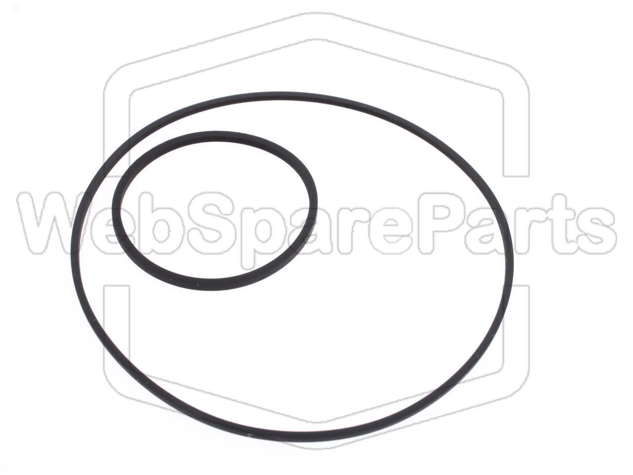 Hihnasarja kasettidekin hihnavetovaraosa Sony FH-707R