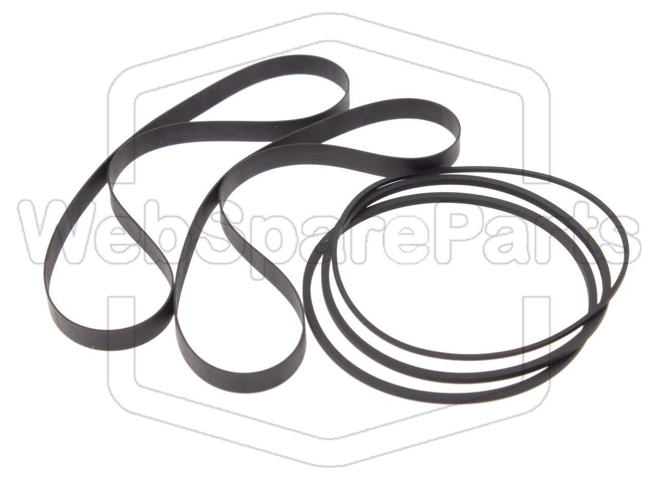 Hihnasarja kasettidekin hihnavetovaraosa JVC PC-W333