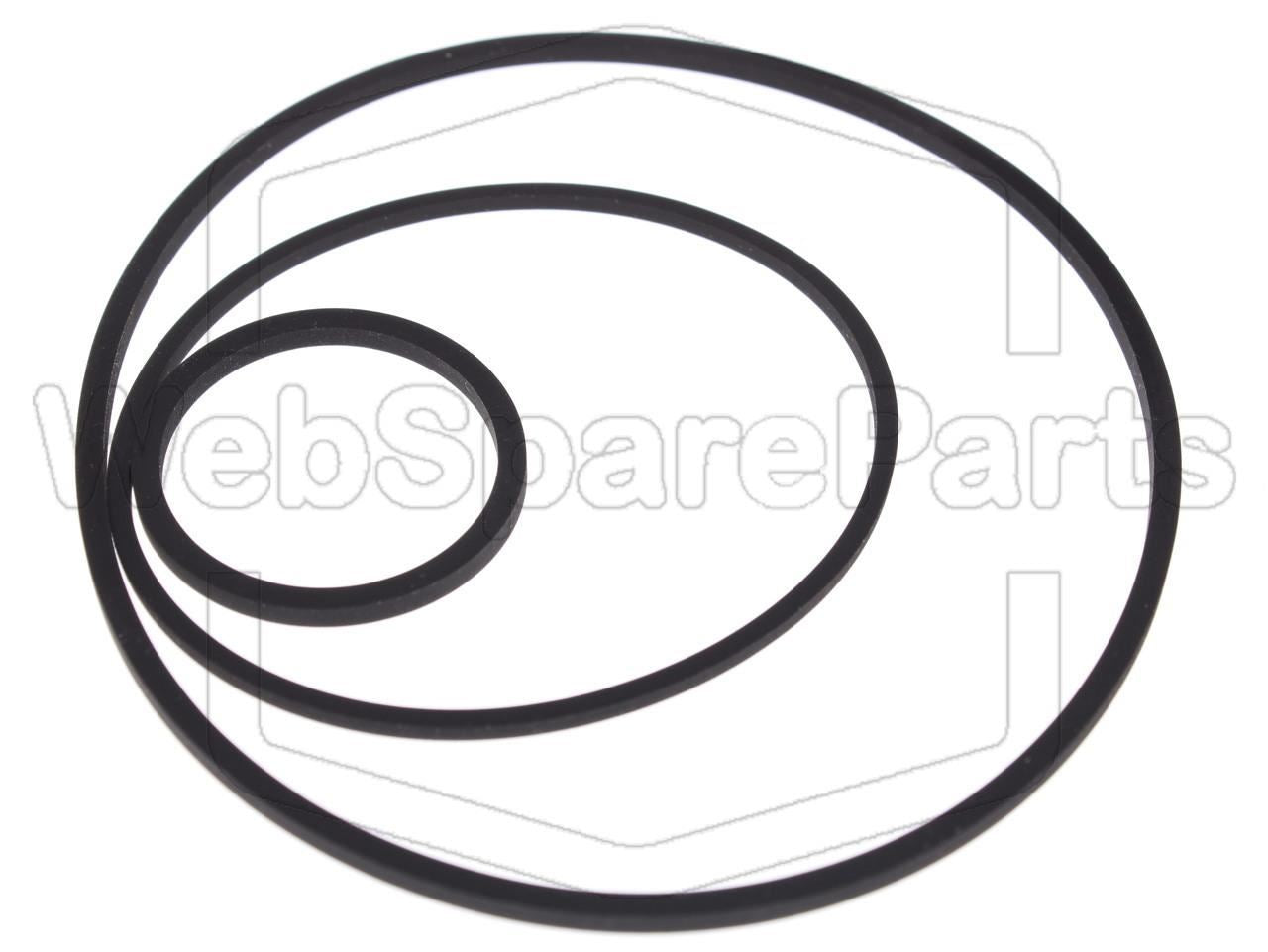 Hihnasarja ja varaosat videonauhurin korjaukseen Blaupunkt RTV-301