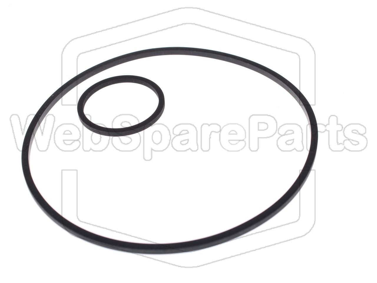 Hihnasarja ja varaosat videonauhurin korjaukseen Luxor 9280-17