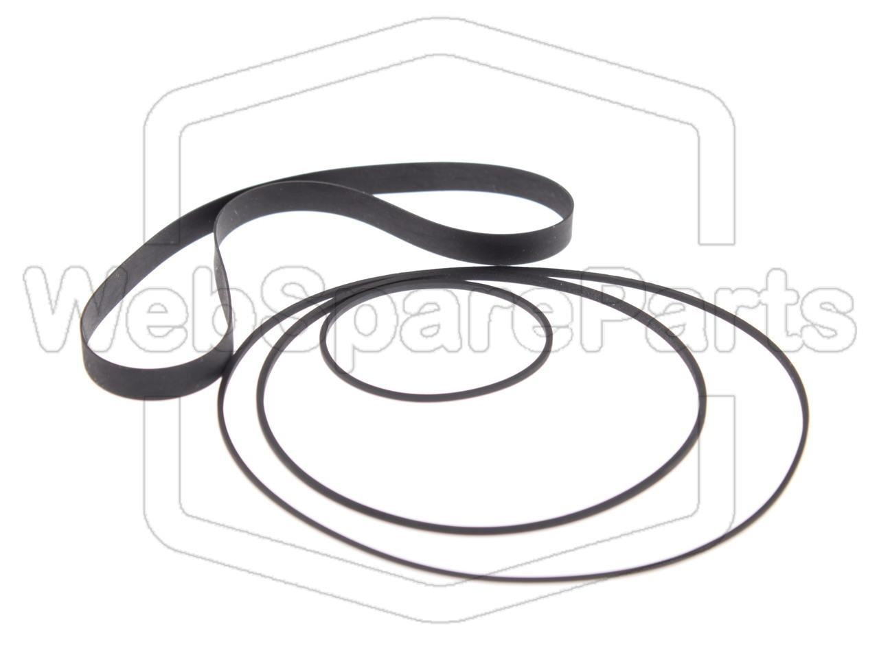 Hihnasarja kasettidekin hihnavetovaraosa Kenwood KX-800