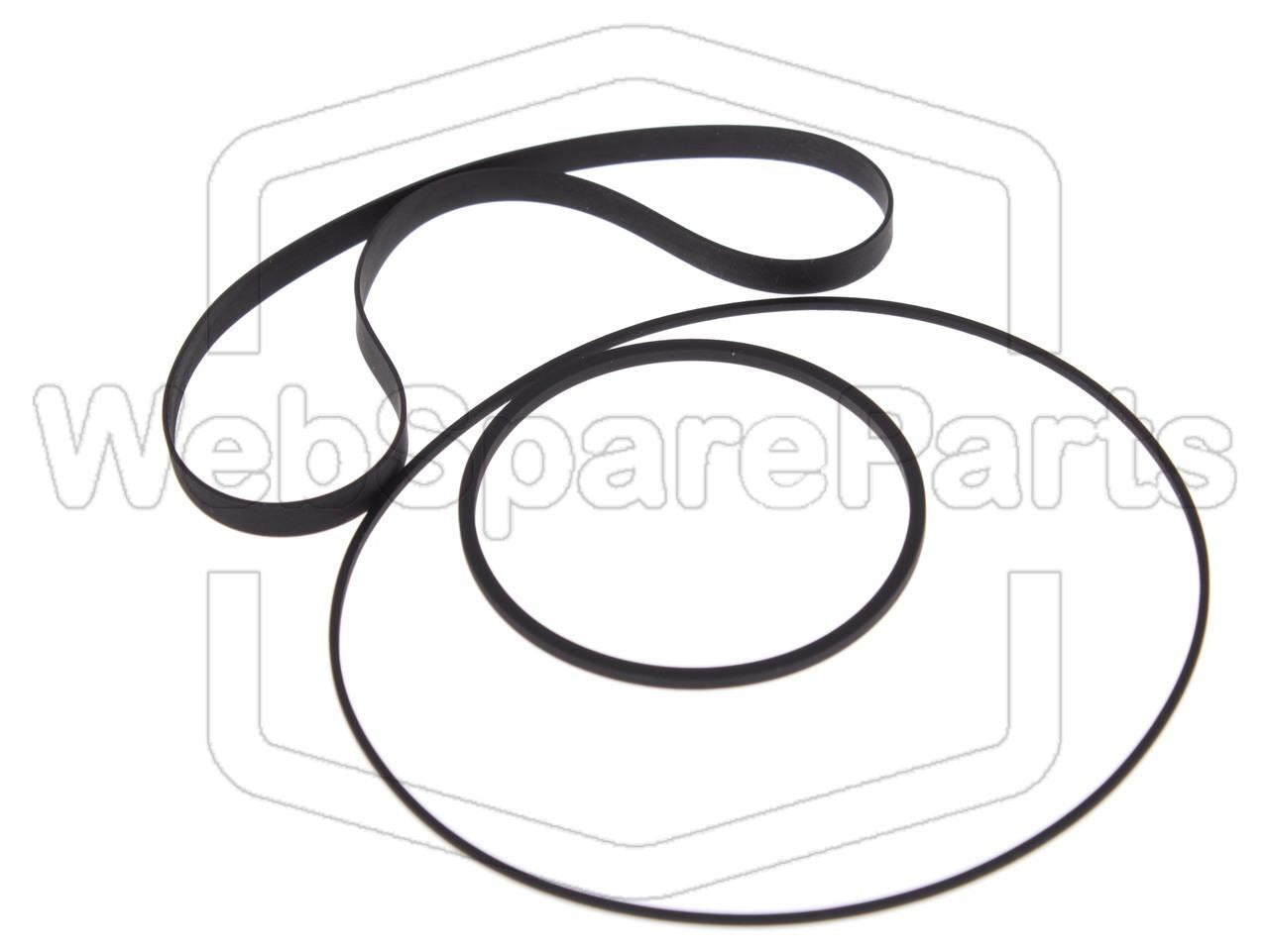 Hihnasarja kasettidekin hihnavetovaraosa Nakamichi ZX-9