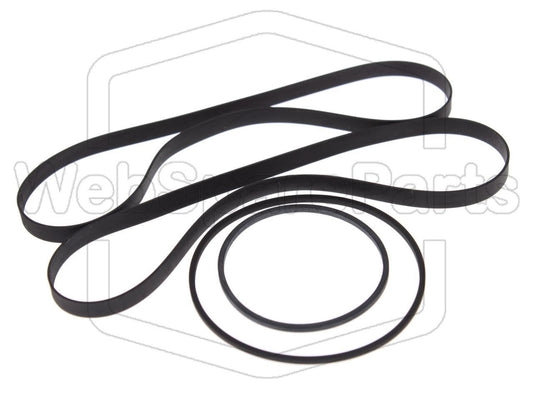 Varaosahihnasarja kaksoiskasettidekin Aiwa AD-WX707