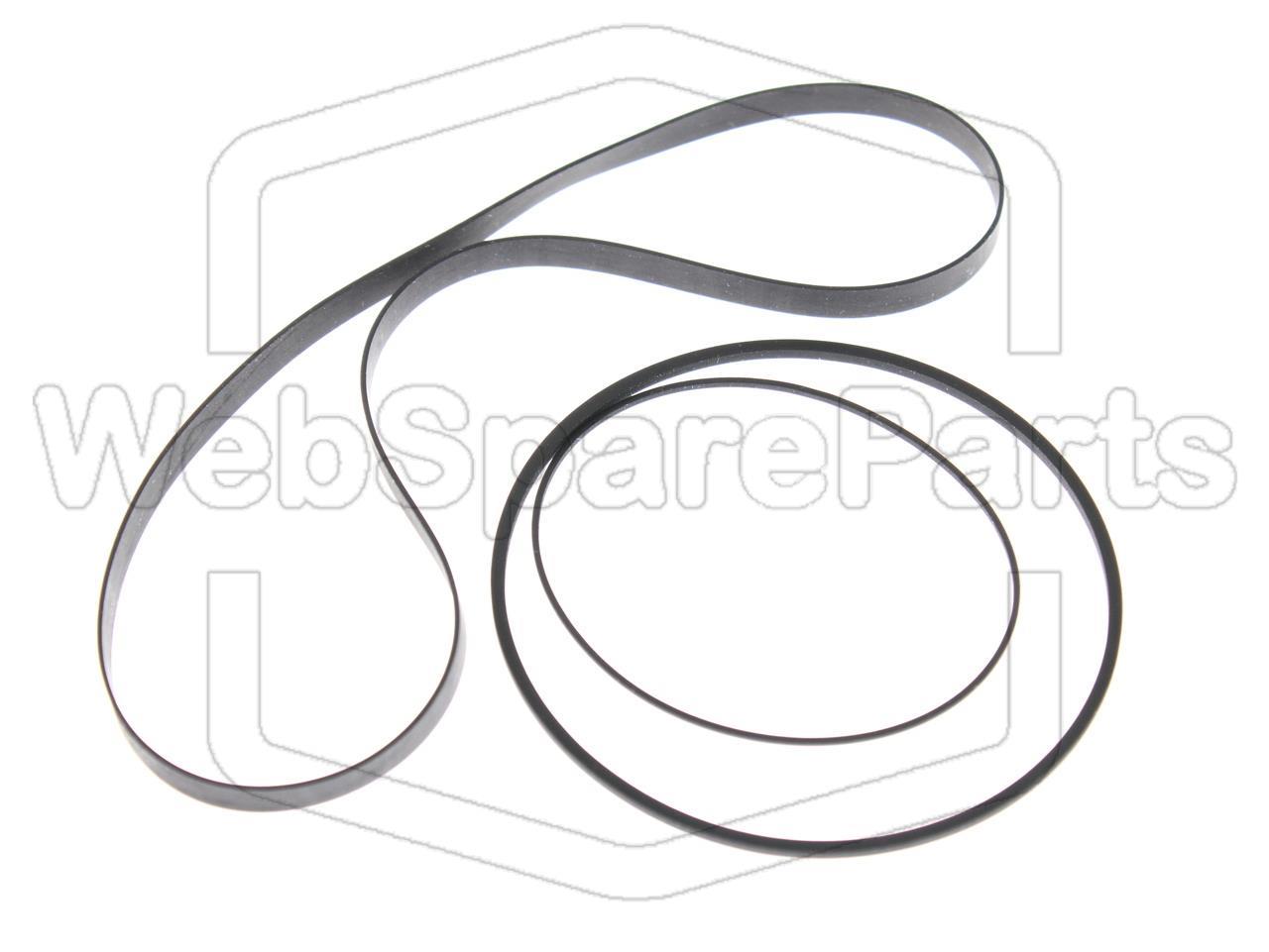 Hihnasarja kasettidekin hihnavetovaraosa Sharp RT-12