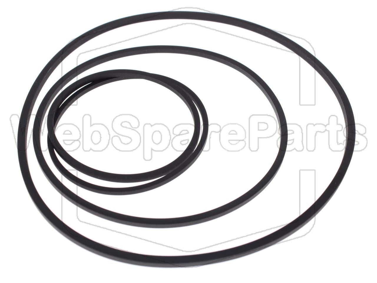 Hihnasarja ja varaosat videonauhurin korjaukseen Siemens FM-461