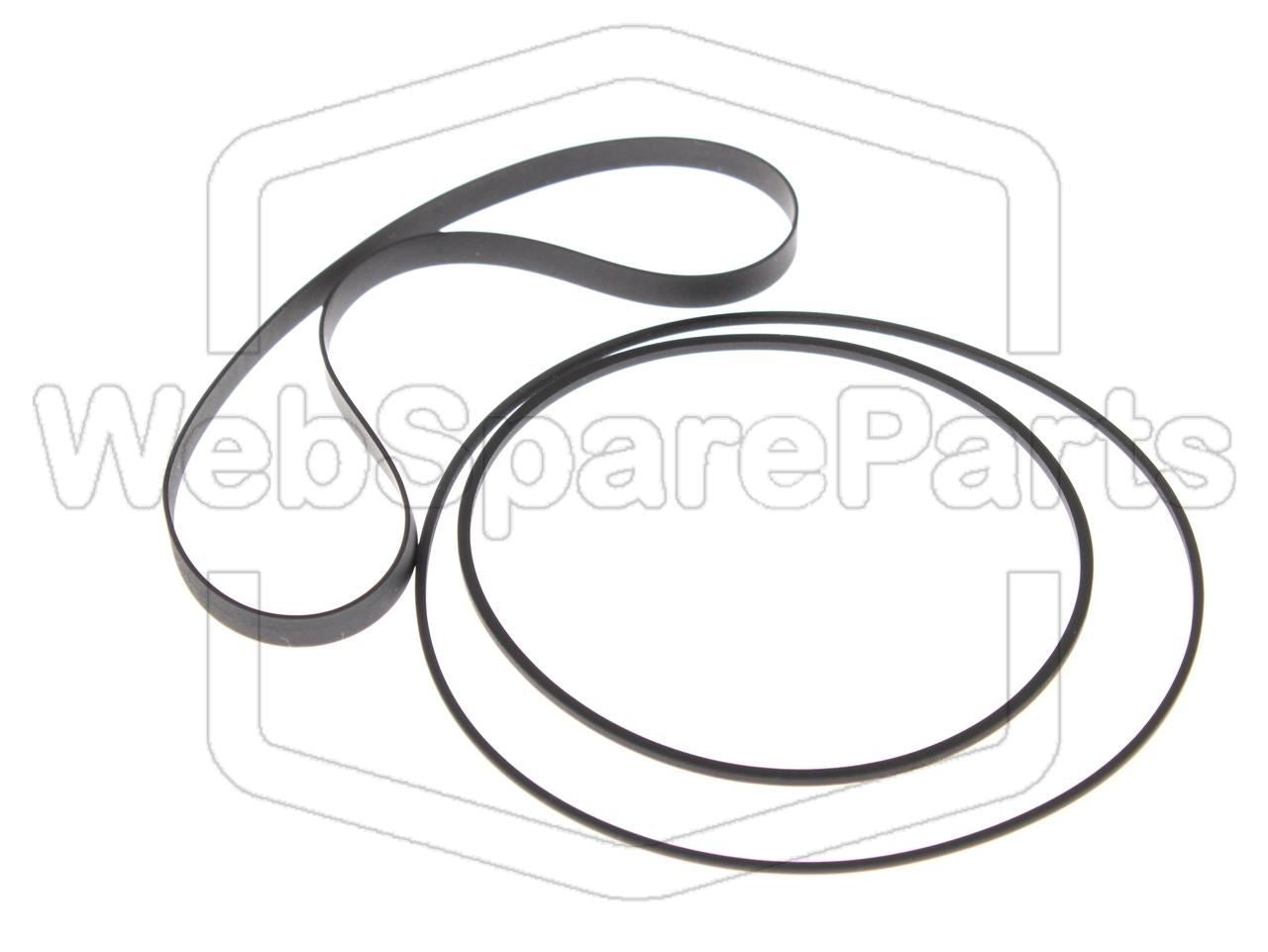 Hihnasarja kasettidekin hihnavetovaraosa Sharp RT-15H