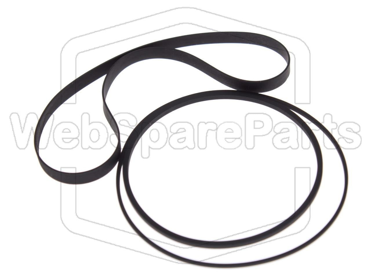 Hihnasarja kasettidekin hihnavetovaraosa Technics RS-B10