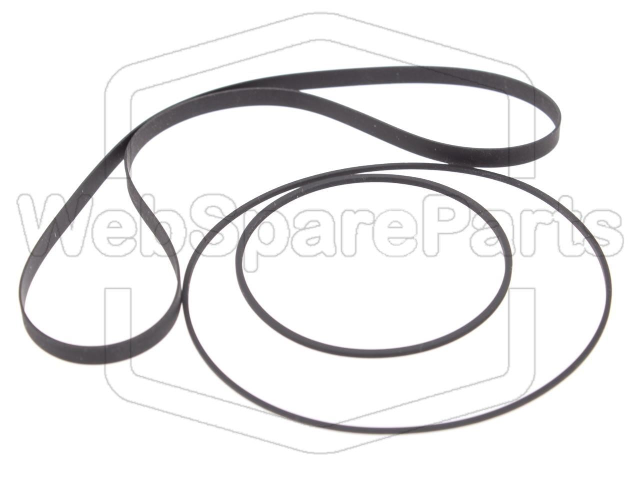 Hihnasarja kasettidekin hihnavetovaraosa Akai CS-M01