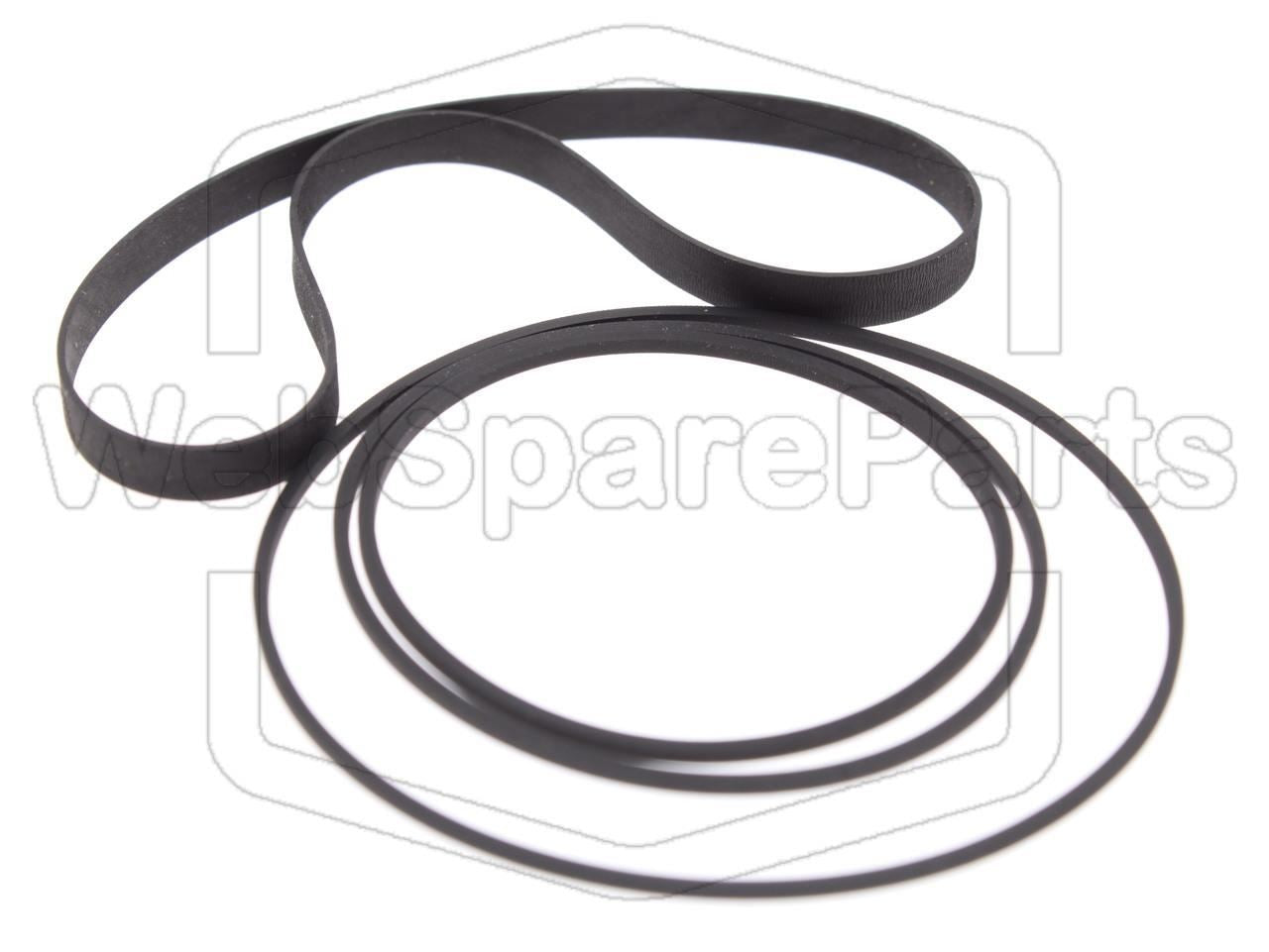 Hihnasarja kasettidekin hihnavetovaraosa Dual C-806