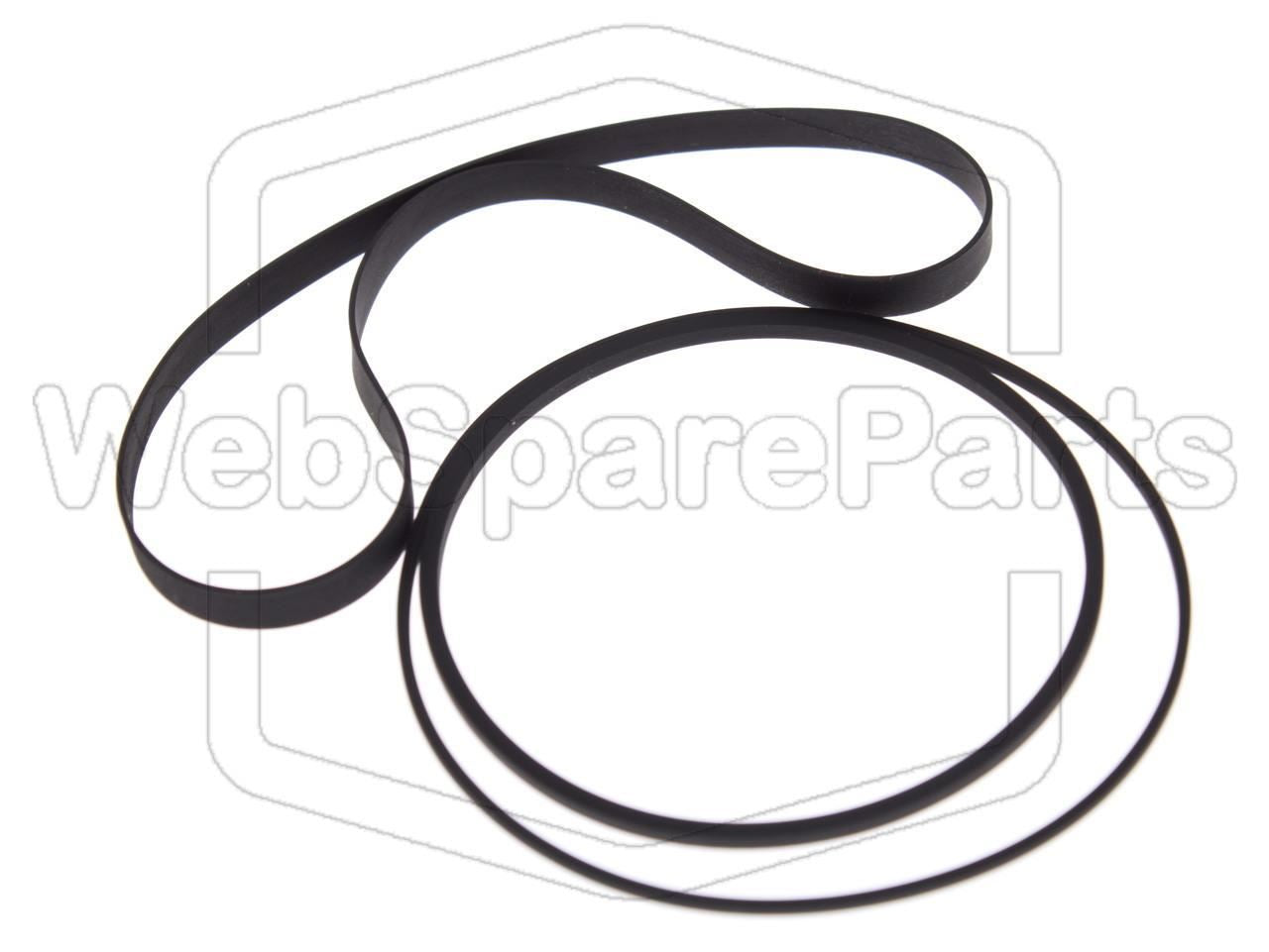 Hihnasarja kasettidekin hihnavetovaraosa Technics RS-B14