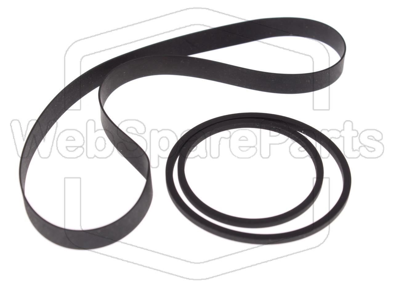 Hihnasarja ja varaosat videonauhurin korjaukseen Saba VR-6024