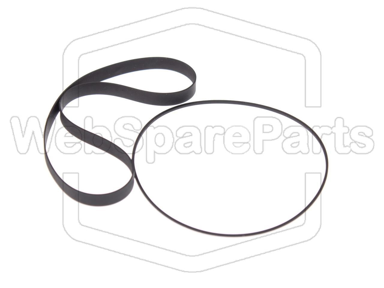 Hihnasarja kasettidekin hihnavetovaraosa Yamaha KR-1000