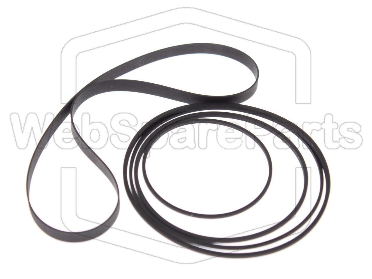 Varaosahihnasarja kaksoiskasettidekin Kenwood KX-65CW