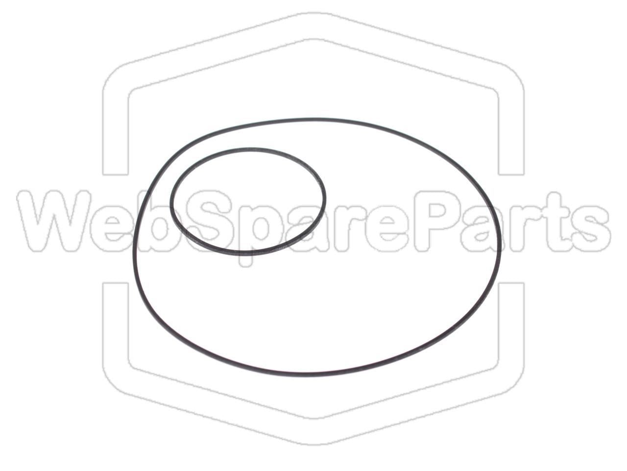 Hihnasarja kasettinauhurin vetovaraosa Sony TCS-70