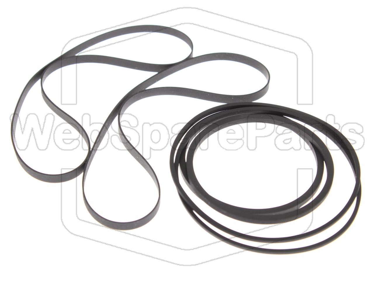 Varaosahihnasarja kaksoiskasettidekin Pioneer T-WD5R