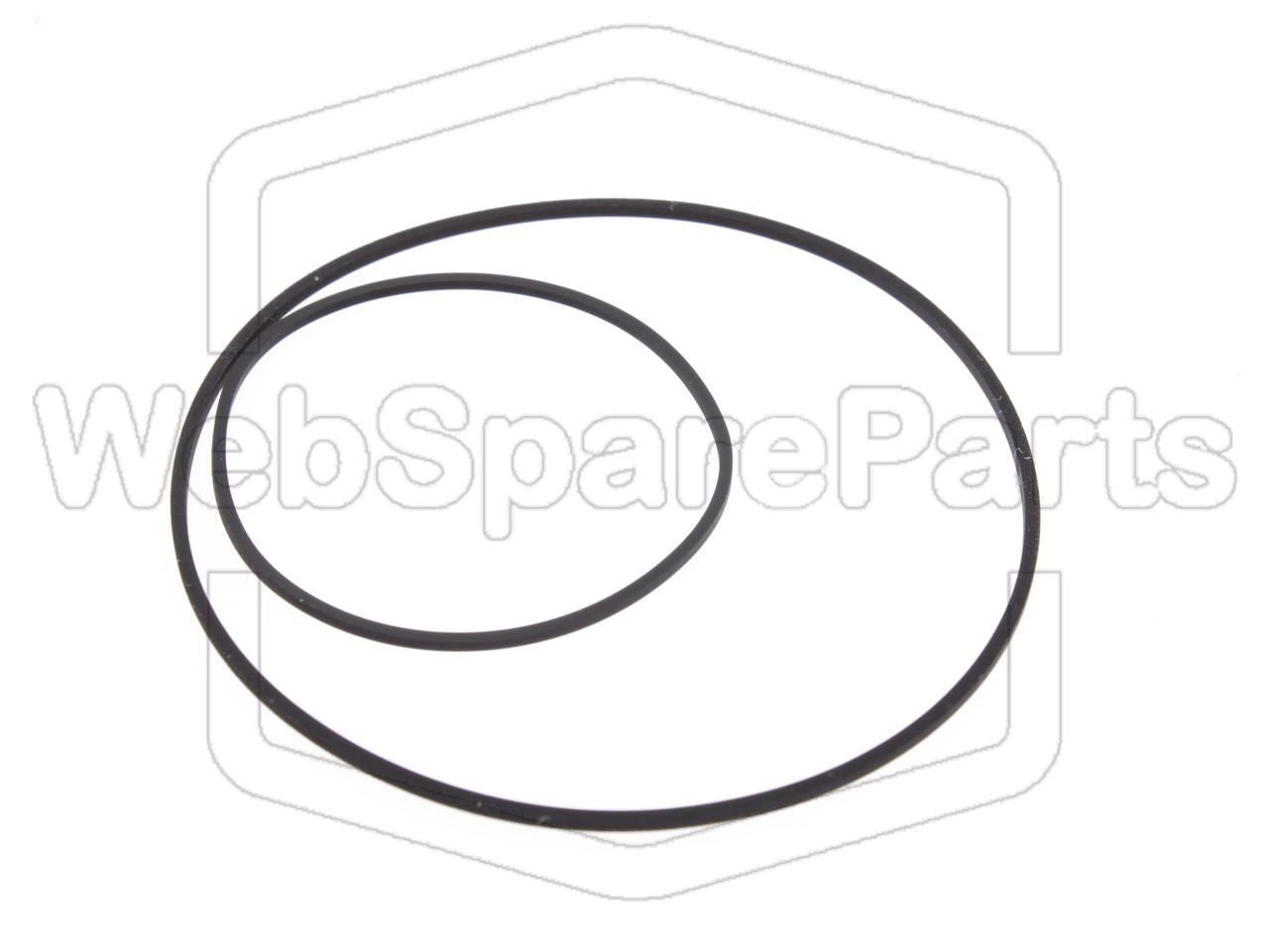 Hihnasarja kasettidekin hihnavetovaraosa Akai GX-F90