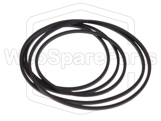 Varaosahihnasarja kaksoiskasettidekin Aiwa AD-WX333