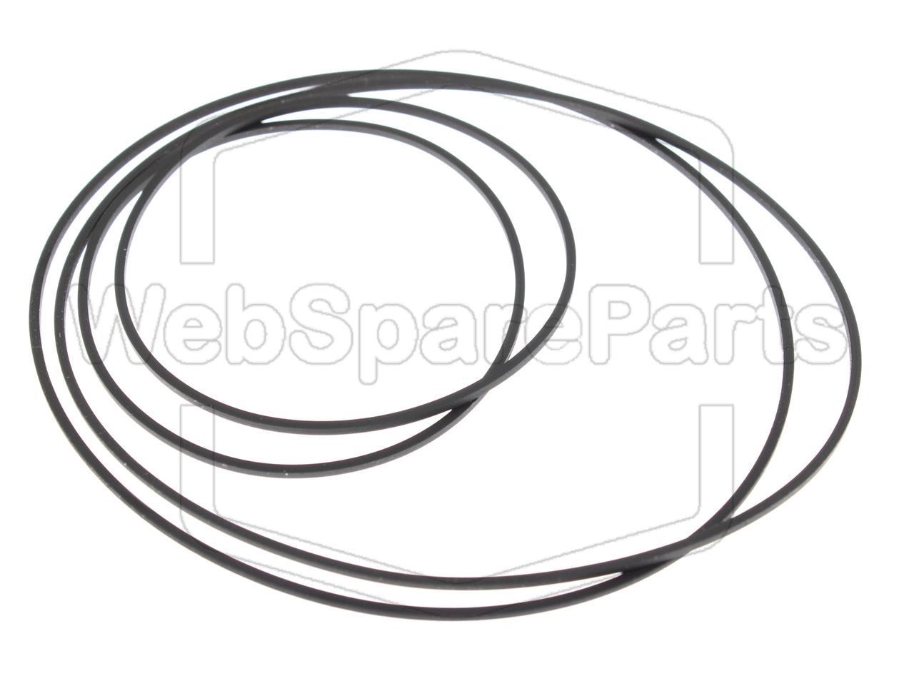 Varaosahihnasarja kaksoiskasettidekin Pioneer XR-P640M