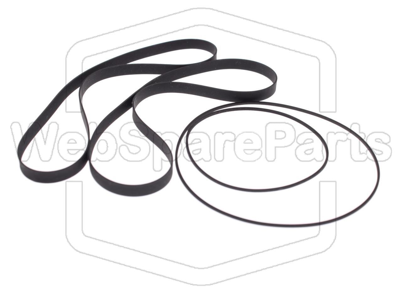 Hihnasarja kasettidekin hihnavetovaraosa Aiwa FX-W50