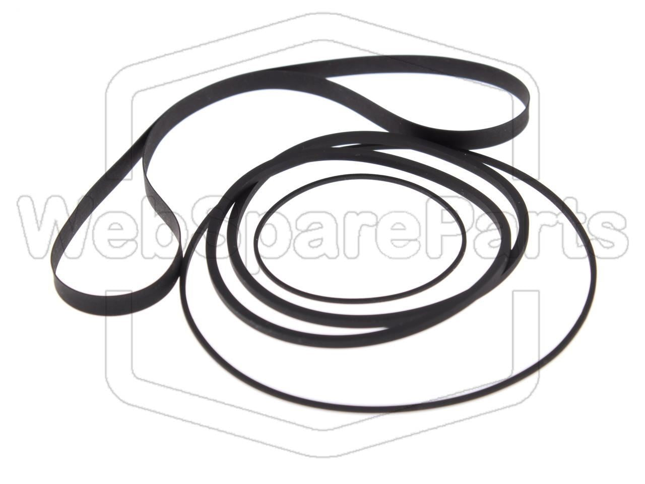 Hihnasarja kasettidekin hihnavetovaraosa Pioneer CT-F605