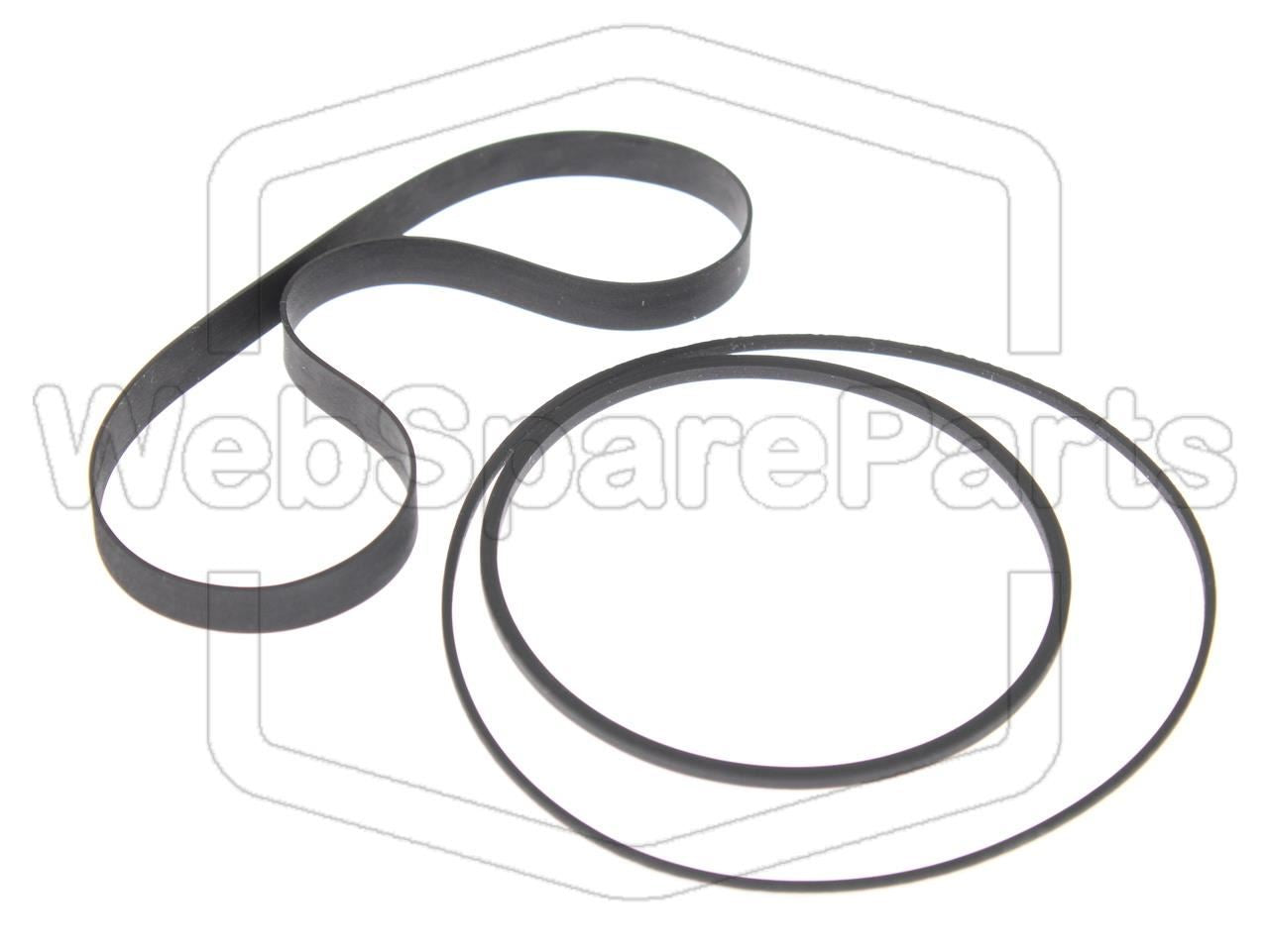 Hihnasarja kasettidekin hihnavetovaraosa Akai HX-1