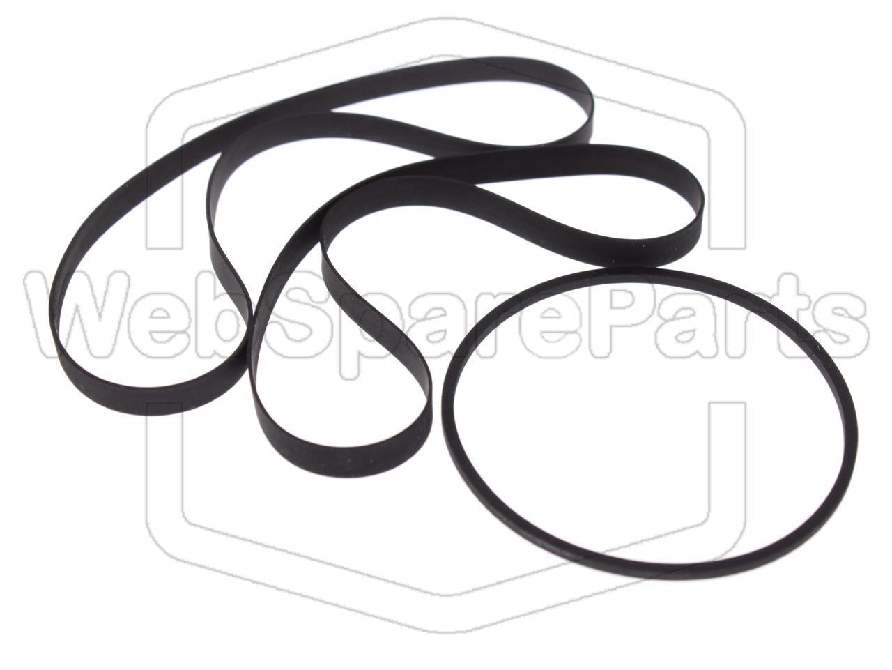 Hihnasarja kasettidekin hihnavetovaraosa Sansui D-65BW