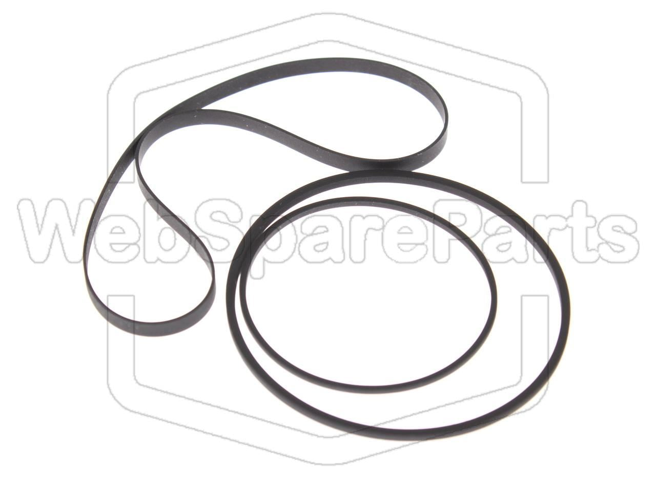 Hihnasarja kasettidekin hihnavetovaraosa Kenwood XS-E7/G