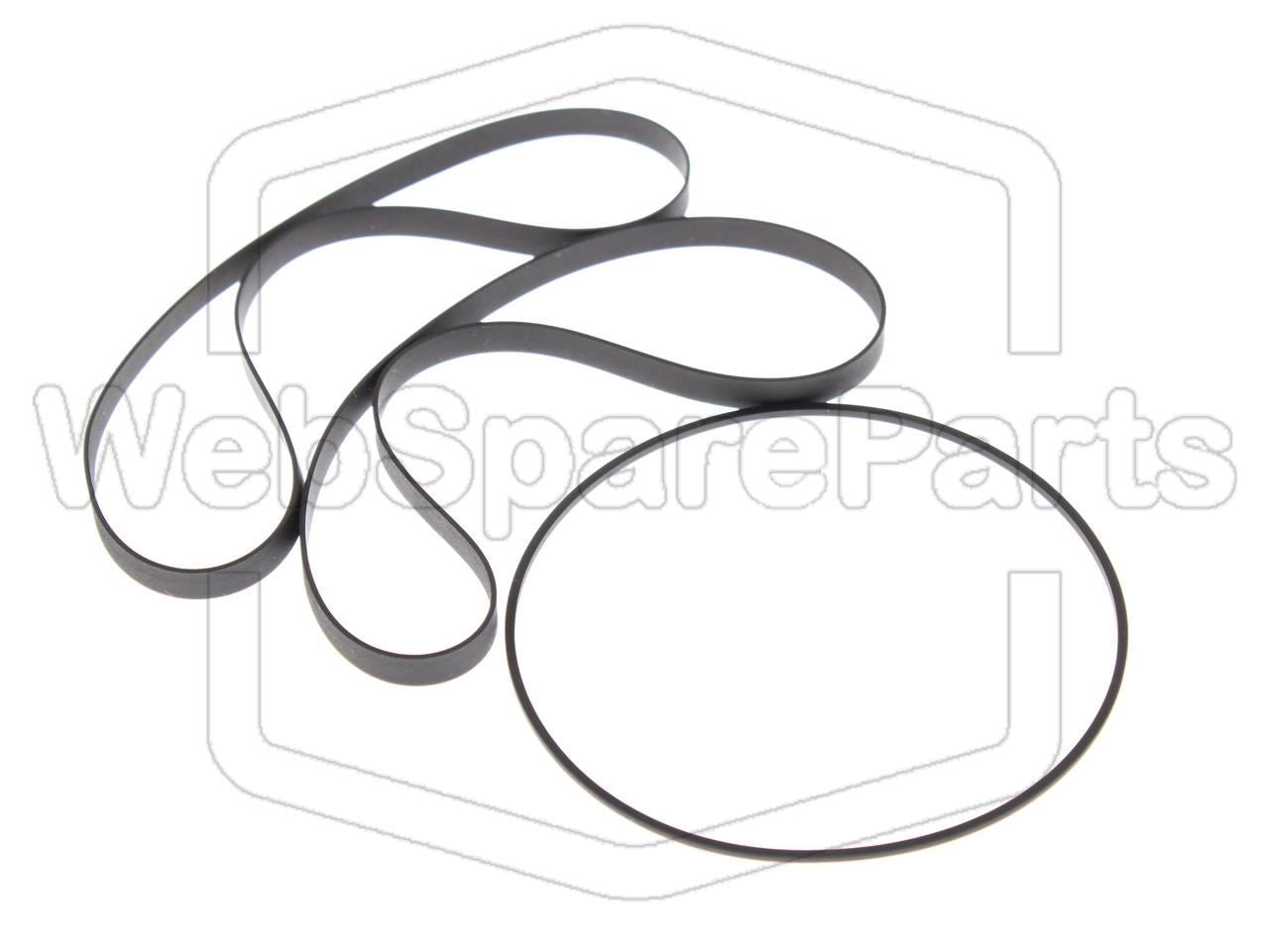 Varaosahihnasarja kaksoiskasettidekin Sony LBT-V11W