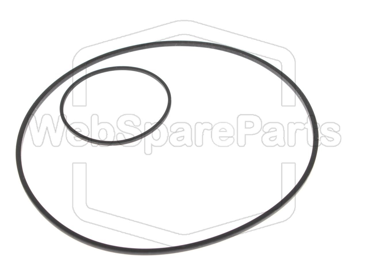 Hihnasarja kasettidekin hihnavetovaraosa Toshiba SM-2900