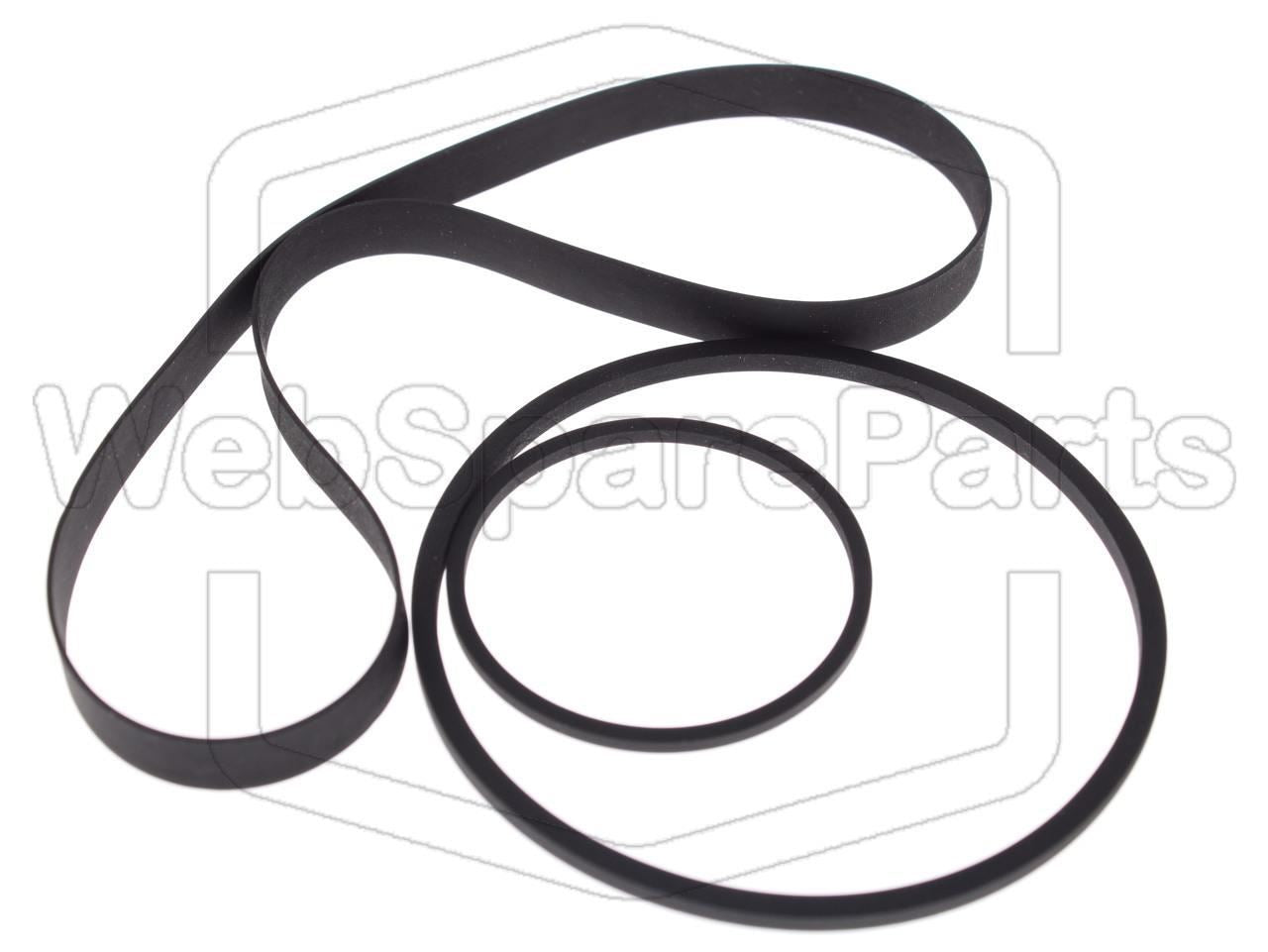 Hihnasarja ja varaosat videonauhurin korjaukseen Esselte E-1100