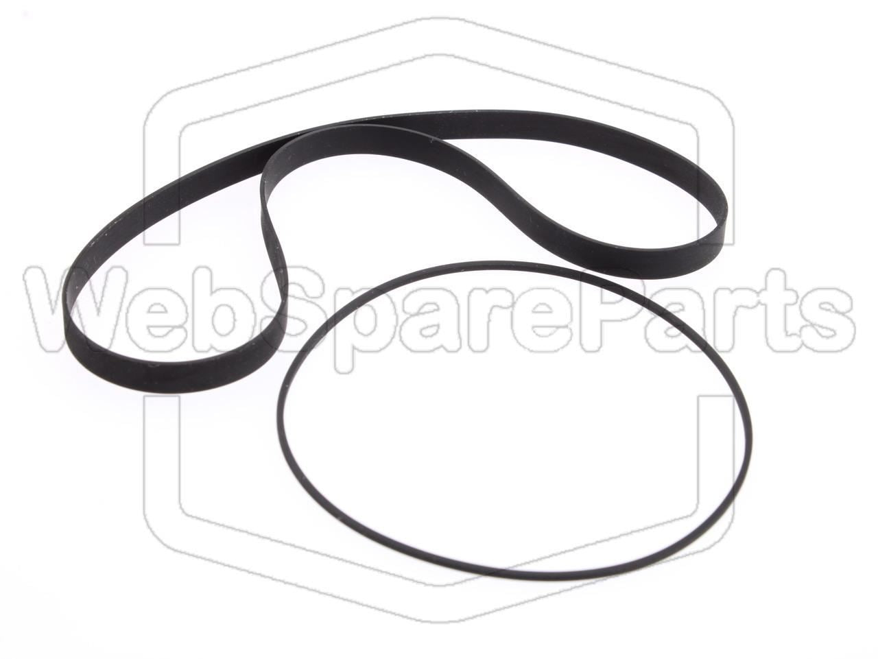 Hihnasarja kasettidekin hihnavetovaraosa Technics RS-M44