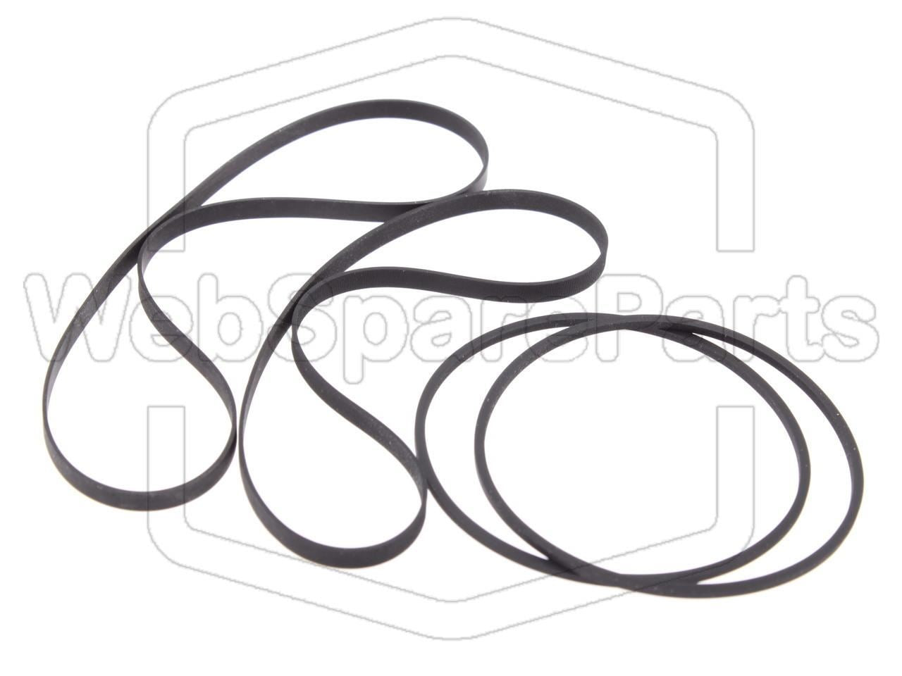 Hihnasarja kasettidekin hihnavetovaraosa Teac W-600R