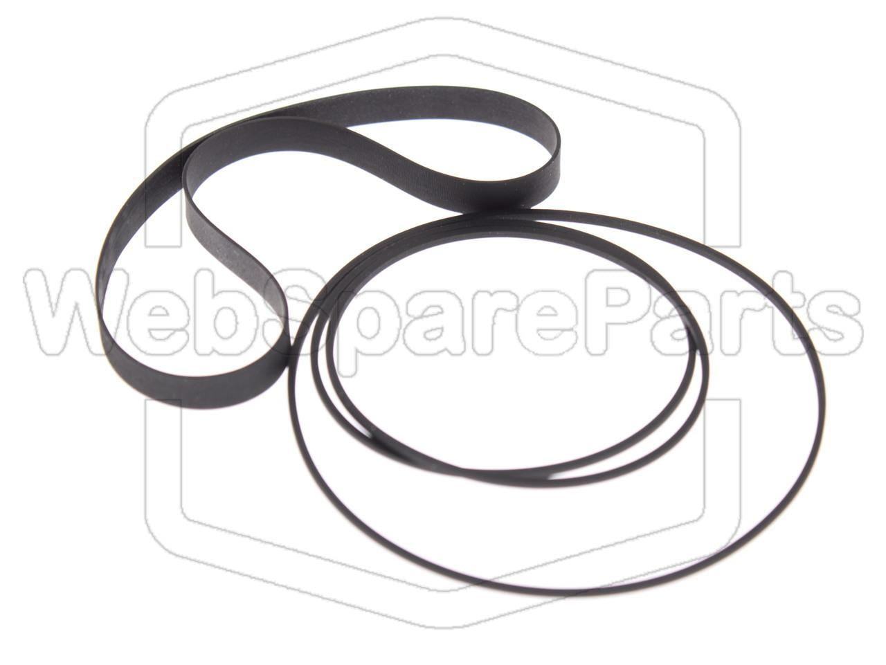 Hihnasarja kasettidekin hihnavetovaraosa Kenwood KX-1003