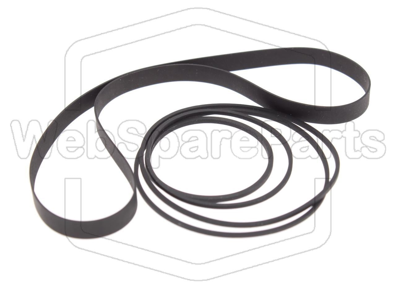 Hihnasarja kasettidekin hihnavetovaraosa Sansui SC-3300