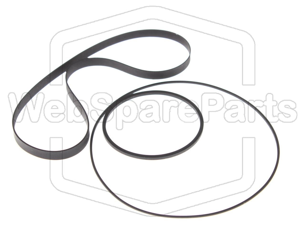 Hihnasarja kasettidekin hihnavetovaraosa Sony TC-FX3030