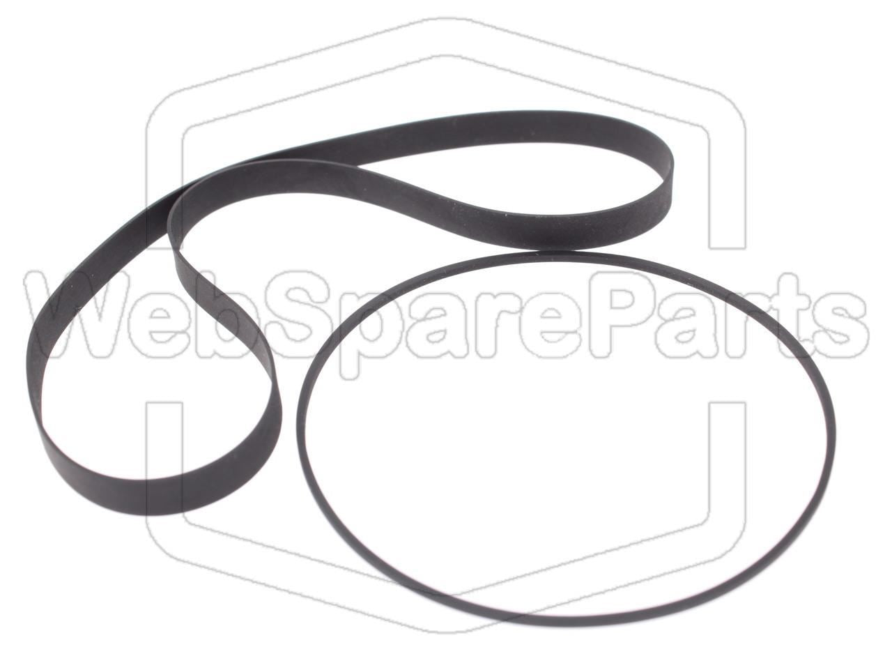 Hihnasarja kasettidekin hihnavetovaraosa Akai CS-F33R