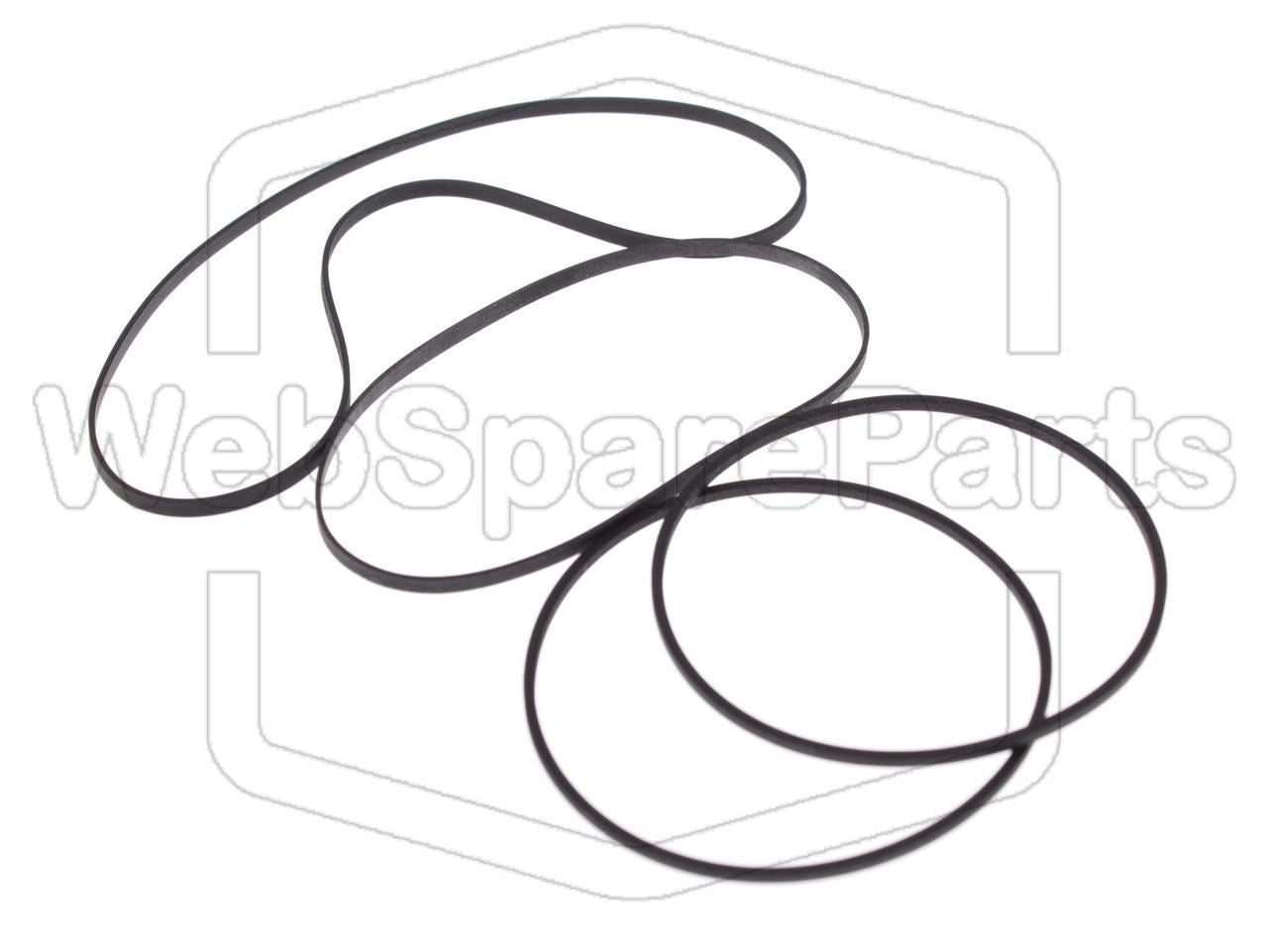 Hihnasarja kasettidekin hihnavetovaraosa Panasonic RX-DT650