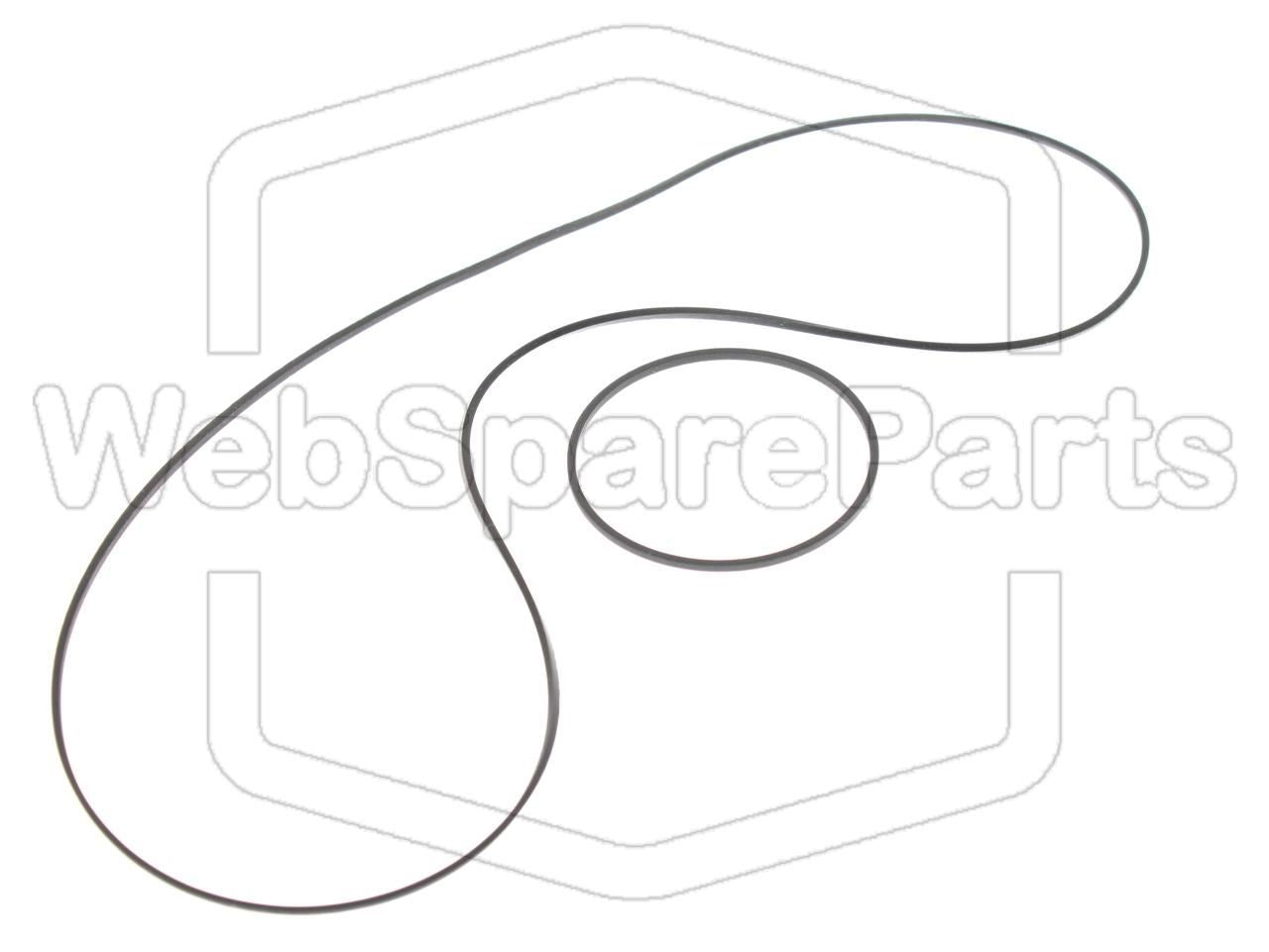 Hihnasarja auton kasettisoittimelle Pioneer KE-6300