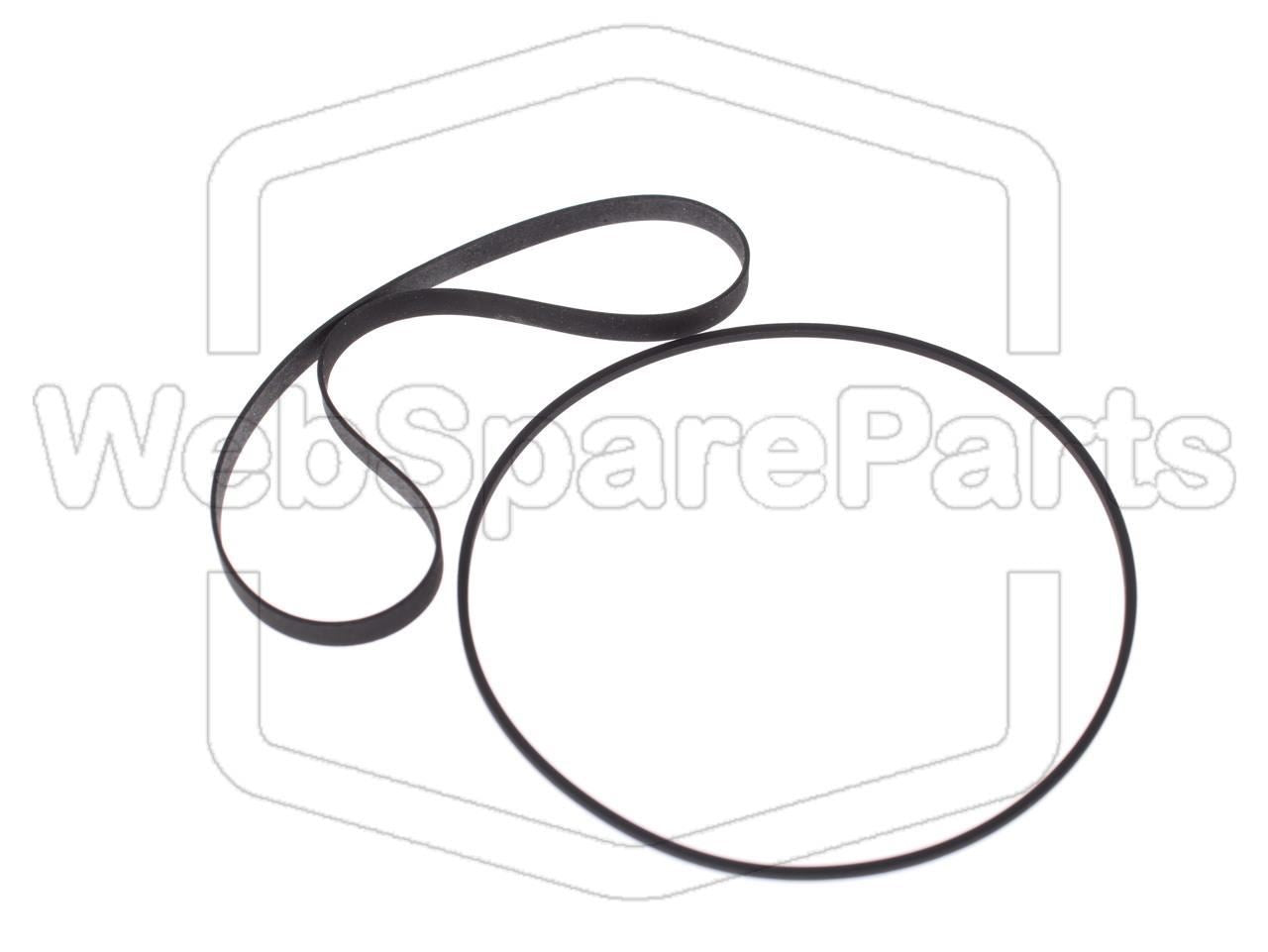 Hihnasarja kasettidekin hihnavetovaraosa Sanyo G-5001