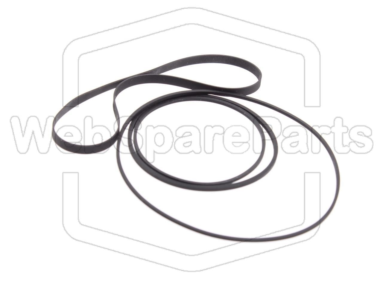 Hihnasarja kasettidekin hihnavetovaraosa Akai HX-A1