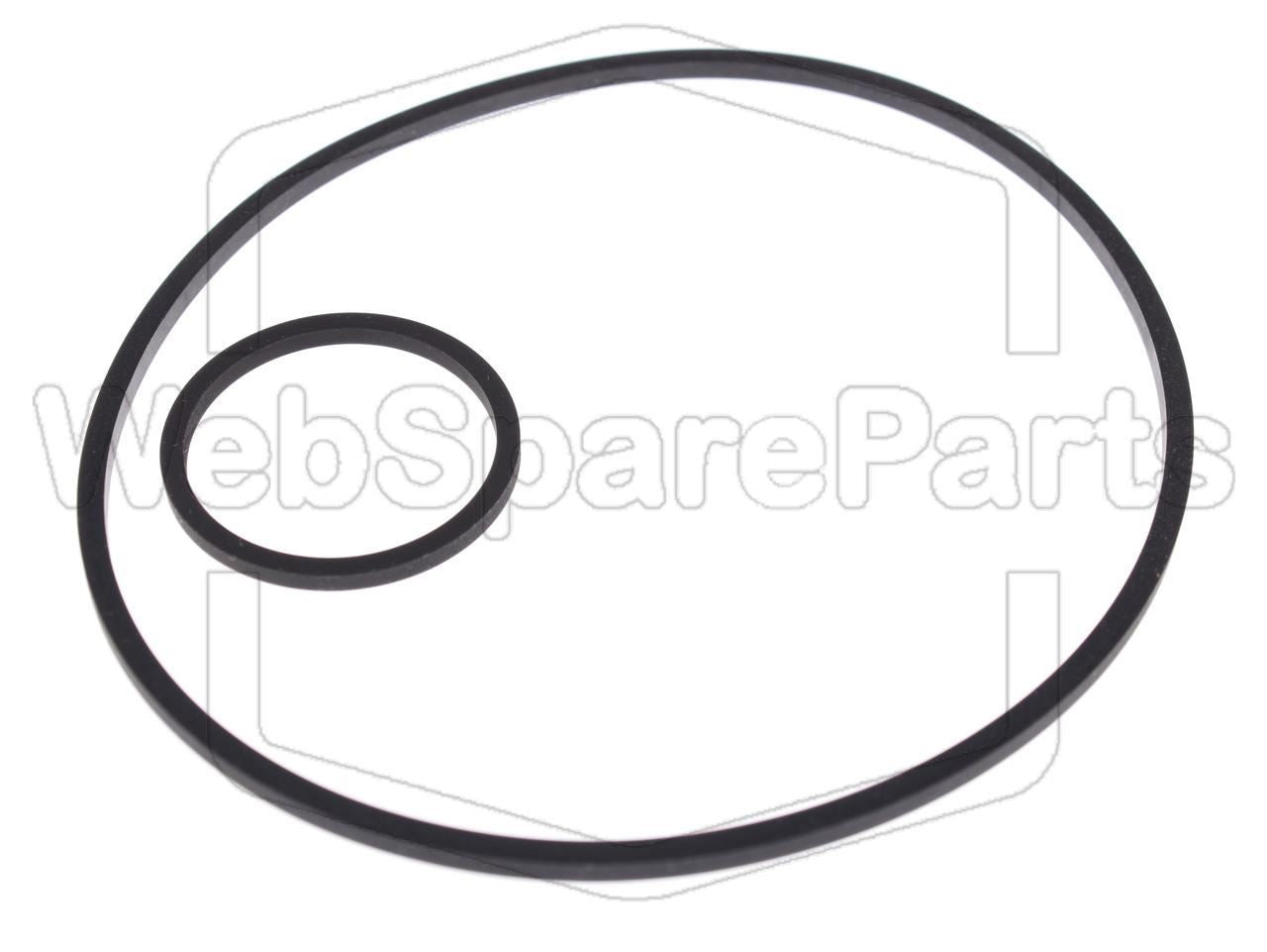 Hihnasarja ja varaosat videonauhurin korjaukseen Luxor 9272