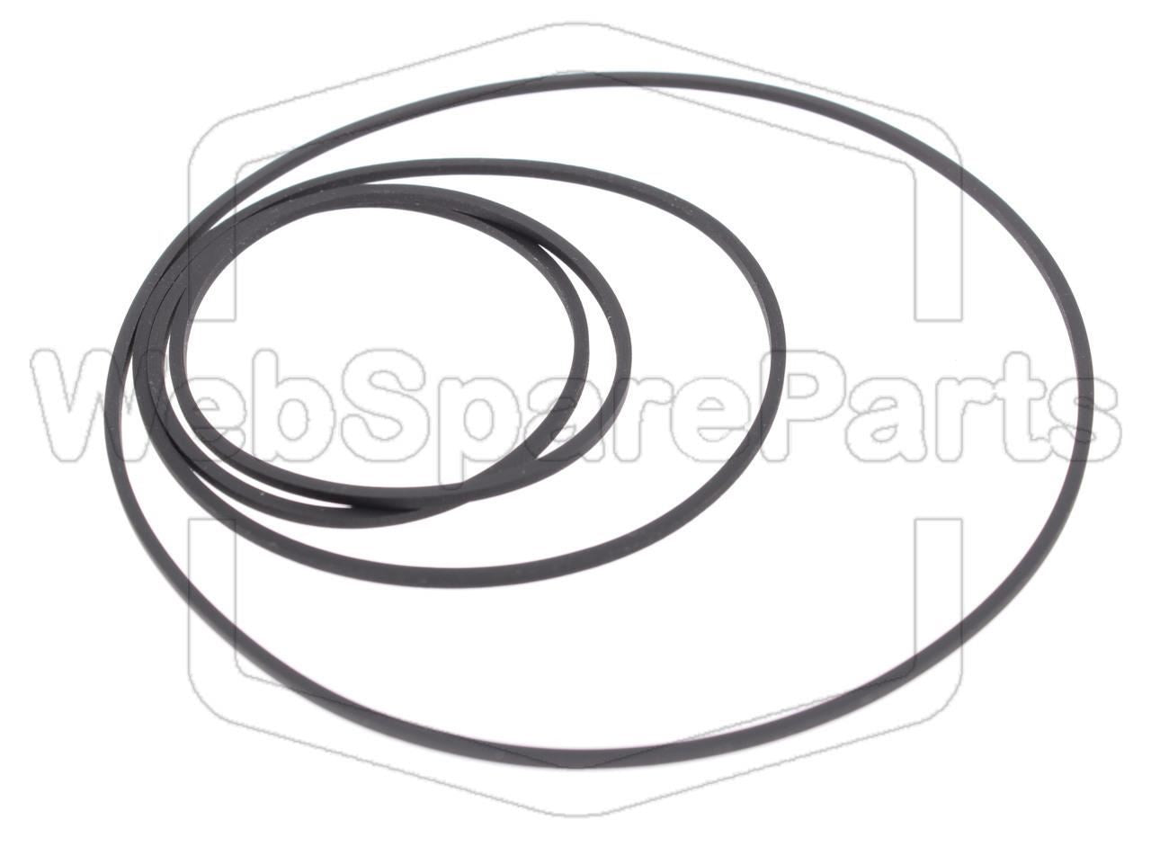 Varaosahihnasarja kaksoiskasettidekin Pioneer XR-J1500C