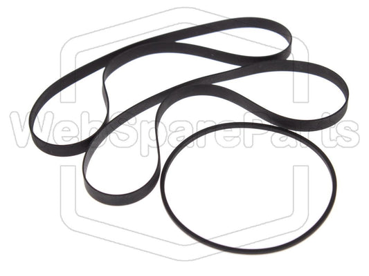 Hihnasarja kasettidekin hihnavetovaraosa Aiwa AD-WX616