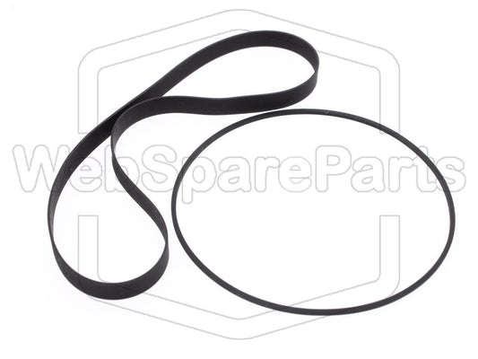 Hihnasarja kasettidekin hihnavetovaraosa Aiwa AD-R500